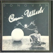 DONOVAN Cosmic Wheels (Epic EPC 65450) UK 1973 gatefold LP + round Poster and innersleeve